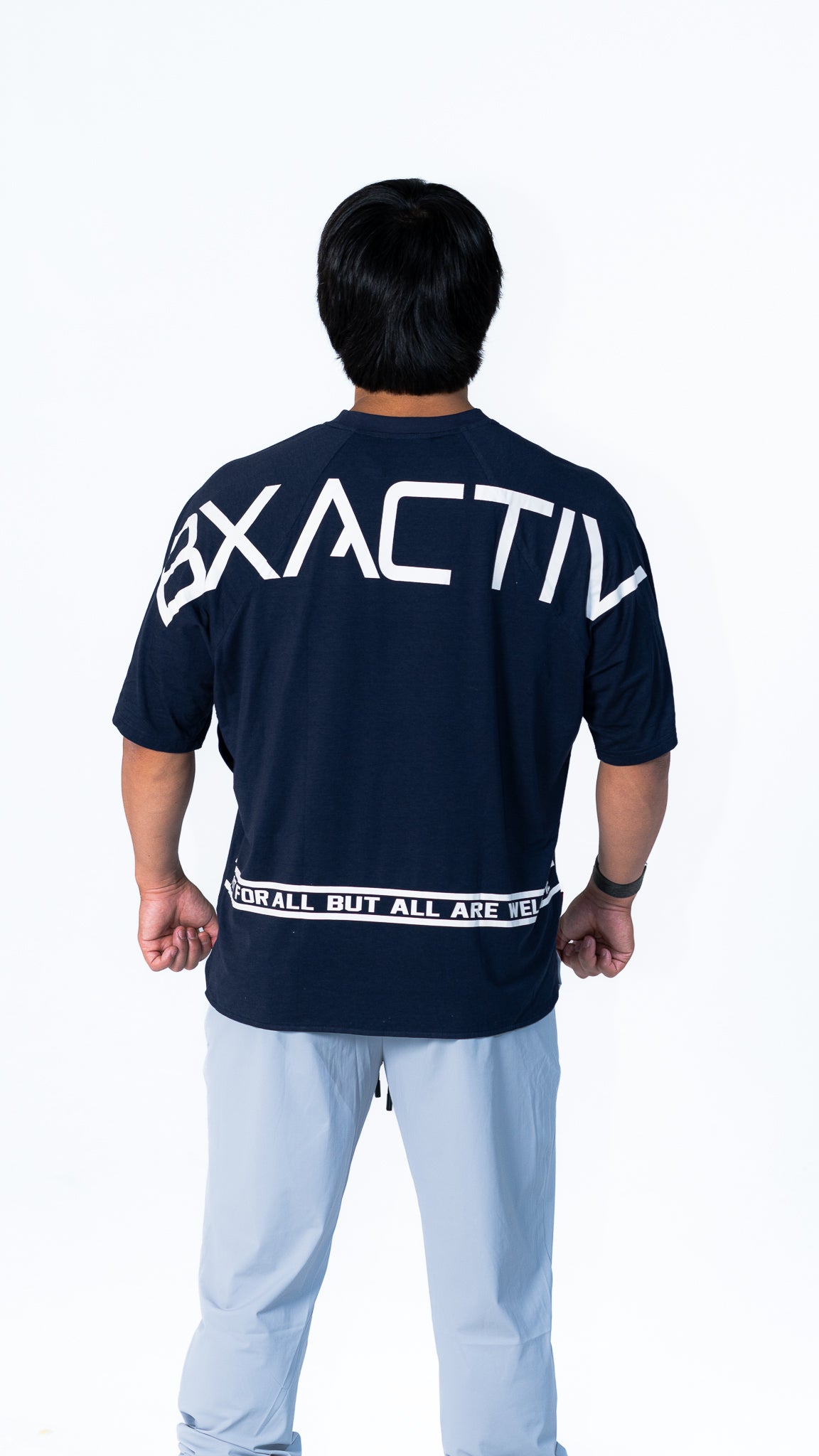 Big Logo Raglan Oversize T-shirt (Midnight) BA-627